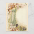 Recherche de fleurs vintages cartes postales Jolie