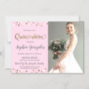 Recherche de confetti quinceanera invitations Princesse
