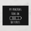 Recherche de diabète drôle cartes postales Sucre