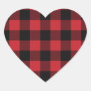 Recherche de coeur en bois autocollants Cerf