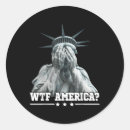Recherche de wtf autocollants Chemise politique