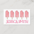 Recherche de glace de fraise cartes visite Magasin de crème glacée