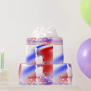 Recherche de les amériques papier cadeau Rouge