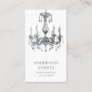 Zoek naar chandelier visitekaartjes Gebeurtenisplanner