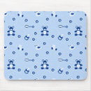 Recherche de faire part tapis souris Bleu