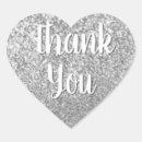 Recherche de coeur argent autocollants Unique