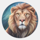Recherche de peinture lion autocollants Animaux sauvages