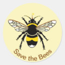 Recherche de abeille noire jaune autocollants Bourdon