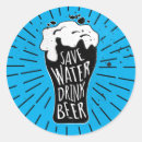 Recherche de buveur de bière autocollants Parti