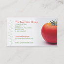 Recherche de consommation saine cartes visite Nourriture
