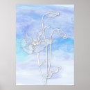 Zoek naar blauwe papaver posters Waterverf