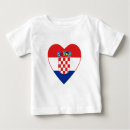 Recherche de drapeau croate bébé vêtements Hrvatska