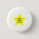 Zoek naar gele ster buttons Aanmoediging