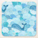 Recherche de motif vague dessous de verres Illustration