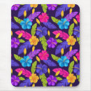 Recherche de motif tropical tapis souris Fleurs