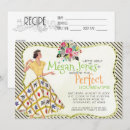 Recherche de femme au foyer invitations Vintage