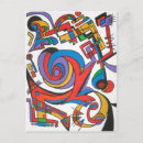 Zoek naar abstract expressionisme briefkaarten Geometrisch