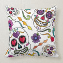 Recherche de calaveras coussins Coloré