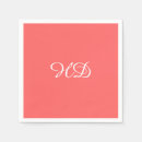 Zoek naar koraal roze servetten Bruid en bruin