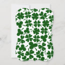 Recherche de trèfle de 4 feuilles invitations Clou