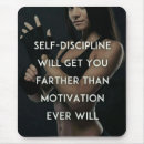 Zoek naar discipline muismatten Motivatie