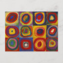 Zoek naar concentrische cirkels briefkaarten Kandinsky