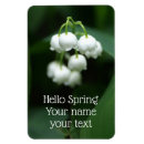 Recherche de fleur lys magnets Blanc