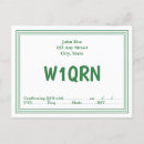 Recherche de radio vœux cartes Amateur