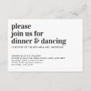 Zoek naar dancing uitnodigingen Zwart wit