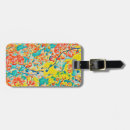 Recherche de arbre coloré bagages étiquettes Jaune