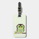 Recherche de hibou bagages étiquettes Animaux
