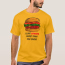 Recherche de hamburger tshirts Nourriture