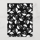 Recherche de crâne noir et blanc cartes postales Crânes