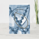 Recherche de perle anniversaire cartes Collier de perles