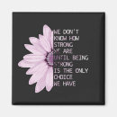 Recherche de cancer de combat magnets Rose