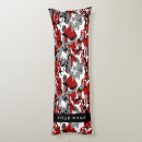 Recherche de camouflage rouge coussins Motif