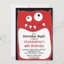 Recherche de monster bash invitations Enfants