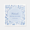 Recherche de motif porcelaine serviettes Bleu et blanc