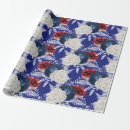 Recherche de rouge blanc bleu papier cadeau Patriotique