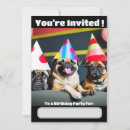 Zoek naar pugs uitnodigingen Hond