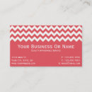 Recherche de chevron rose cartes visite Zigzag