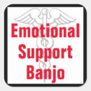 Recherche de banjo autocollants Drôle