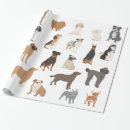Recherche de motif de caniche papier cadeau Dog