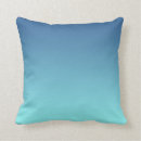 Recherche de lumière et ombre coussins Bleu