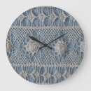 Recherche de dentelle blanche horloges Motif
