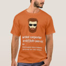 Recherche de charpentier drôle tshirts Définition