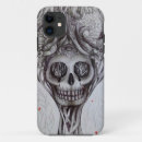 Recherche de tatouage de crâne iphone coques Illustration