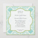 Recherche de toile mariage invitations Vert