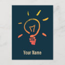 Recherche de un électricien cartes postales Ampoule