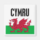 Recherche de drapeau pays galles magnets Cymru